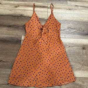 By together dress BURNT ORANGE